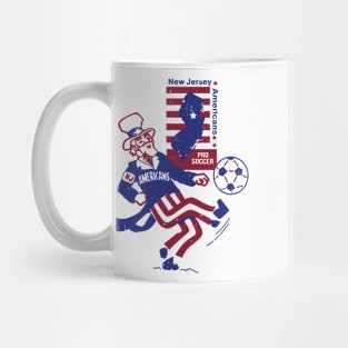 New Jersey Americans Pro Soccer Vintage Mug